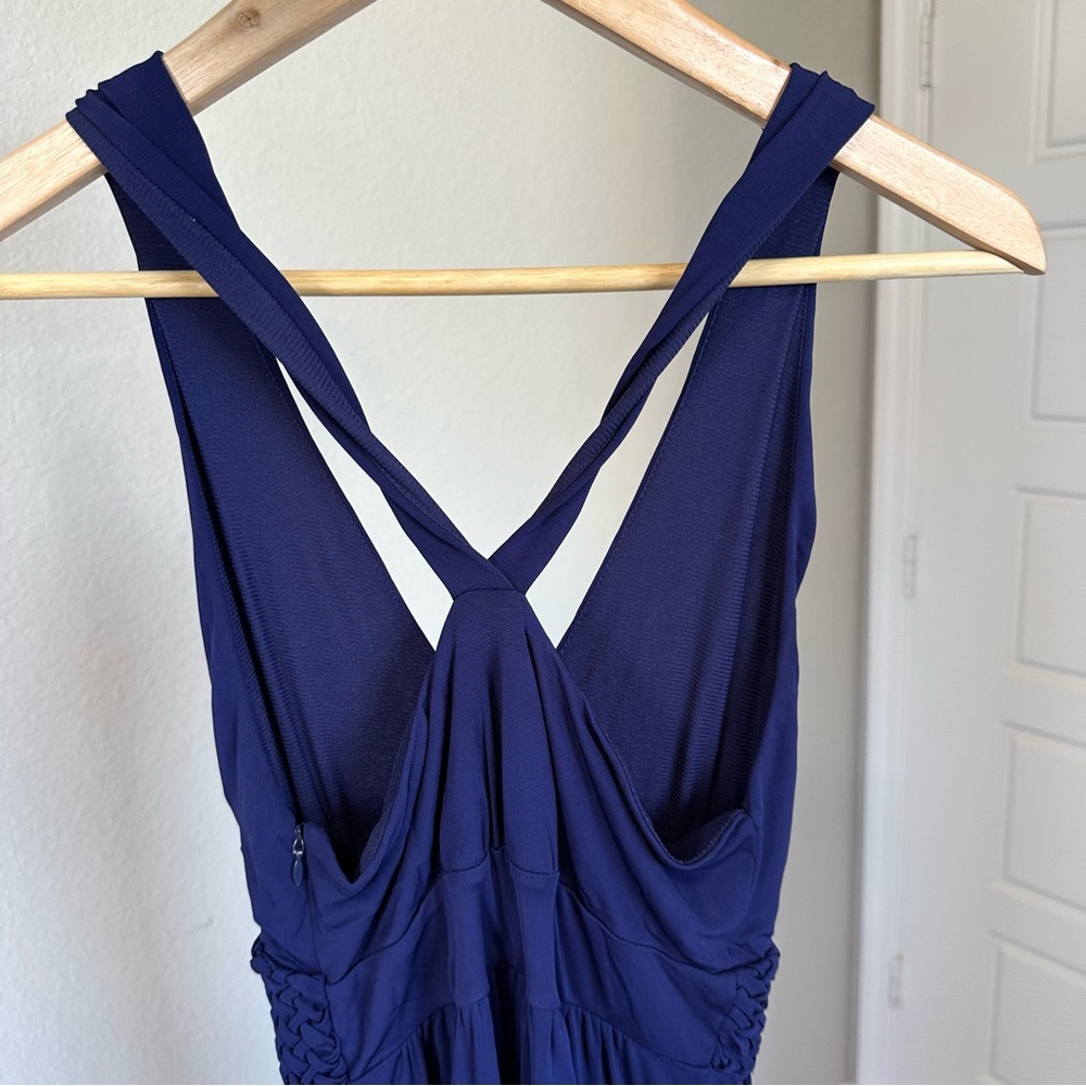 Anthropologie Maeve Navy Yuma Maxi Dress - Picture 6 of 12